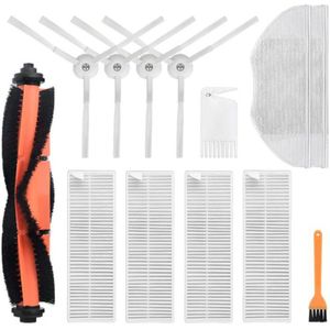 13Pcs Voor Xiaomi Mijia G1 Belangrijkste Borstel Zijborstel Filter Voor Xiaomi Mijia G1 Robot Stofzuiger Accessoires