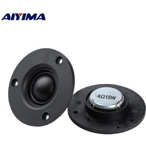 Aiyima 2 Stuks 3 Inch Audio Tweeter Luidspreker 4 Ohm 20W Hifi Muziek Treble Neodymium Magnetische Dome Zijde Film home Theater Luidspreker