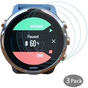 (3 Pack)Premium 9H Hardheid Gehard Glas Screen Protector Voor Suunto 7 Smartwatch