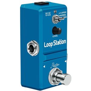 LN-332AS Loop Station Looper Gitaar Effecten Pedaal Onbeperkt Overdubs 10 Minuten Looping, 1/2 Tijd Reverse