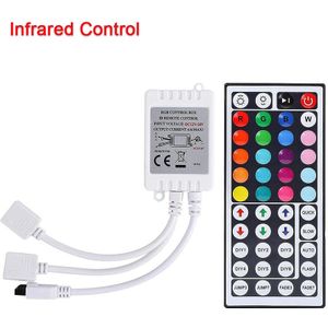Rgb Infrarood/Bluetooth/Tuya Wifi Controller Met 24 Keys 44 Toetsen Afstandsbediening Geen Batterij Voor Led Neon Strip licht