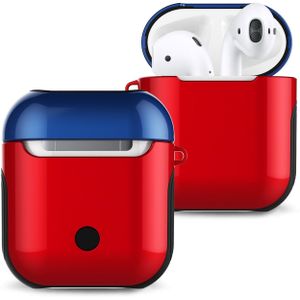 IKSNAIL Voor Apple Airpods 1 Case Voor Bluetooth Draadloze Oortelefoon Anti-Klop Glossy Beschermende Cover Voor Air pods Opladen doos