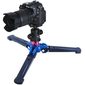 Manbily A-555 160 cm/63 inch Aluminium Reizen Monopod Statief Eenpootstatief Stok, KB-0 Balhoofd, m2 Base voor Canon Nikon Sony DSLR Camera