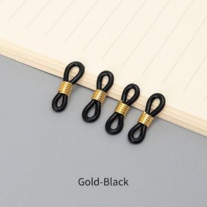 100Pcs Plastic Siliconen Bril Chain Connection Glazen Keten Antislip Rubber Ring Strap Extension Lente Diy Brillen Touw