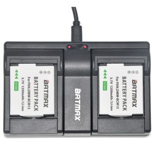 DMW-BCM13E DMW-BCM13 BCM13 Batterij Dual Channel Charger voor Panasonic Lumix ZS40/TZ60, ZS45 TZ57, ZS50/TZ70, ZS27, TZ37, TZ41