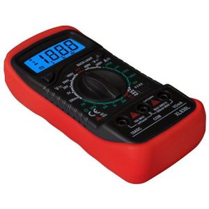 Junejour XL830L Lcd Digitale Multimeter Handheld Backlight Draagbare Ac/Dc Amperemeter Voltmeter Ohm Voltage Tester Meter Multimetro