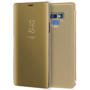 Samsung Galaxy Note 9 Clear View Flip Cover Case Golden