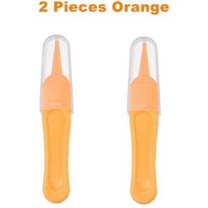 2 Stks/set Baby Baby Noise Booger Ear Wax Schoon Pincet Kind Zuigeling Gezondheidszorg Booger Schoner Clip Tweezer