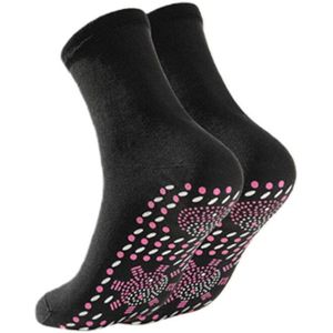 Zelfopwarming Magnetische Sokken Warm Verwarmde Inlegzolen Therapie Comfortabele Anti-Vermoeidheid Massage Toermalijn Verwarmde Sokken