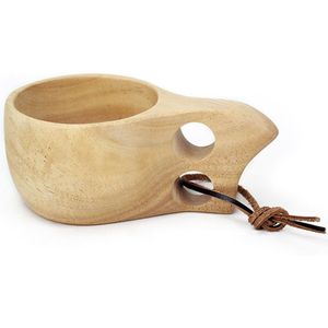 Handgemaakte Houten Olifant Koffie Thee Kopjes Nordic Stijl Traditionele Outdoor Drinken Beukenhout Cup Keuken Accessoires Thuis