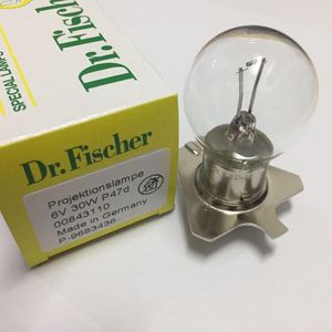 Dr.Fischer P47d 6V 30W 380158 390158, Opmi 1 6V30W Driehoekige Flens Base Lamp, 58Z 6v30w Microscoop Lamp Voor Zeis