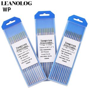 10Pcs Groen Code 1.0/1.6/2.0/2.4/3.0/ 3.2/ 150Mm Wolfraam Elektrode wolfraam Naald/Staaf Voor Lasmachine Met Tig Functie