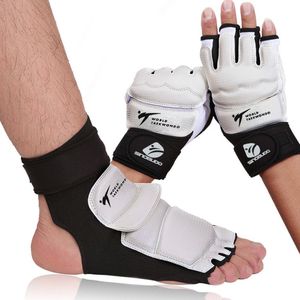 Gew Goedkeuren Taekwondo Hand Handschoenen Sparring Palm Enkel Protector Guard Boksen Hand Handschoenen Gear Karate Palm Voet Sokken Bescherm Gear