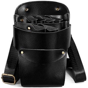 Scissor Pouch Holster Met Riem Voor Kappers Salon Herenkapper Kapper Schaar Shear Kappers Taille Holder Case Bag