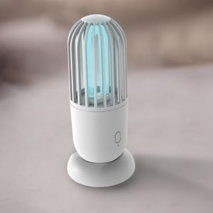 Mini Uv Sterilizater Lamp Uv + Ozon Uvc Sterilisatie Desinfectie Licht Reizen Huishouden Lucht Schoon Doden Bacteriële Mijten