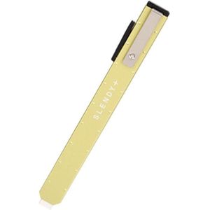 Japan Import Zaad Druk Pen Type Eraser Verwisselbare Refill Intrekbare Gum 1Pcs