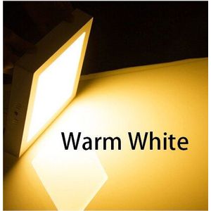 Aluminium Led Vierkante Paneel Licht 6W 12W 18W 24W Opbouw Plafondlamp Led Panel Plafond licht Niet Snijden + Driver