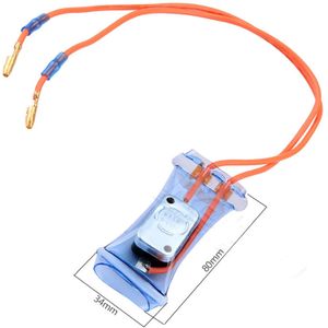 Koelkasten ontdooier thermostaat-7 Graden 2 kabels AC 250V 10A-7 Celsius Bimetaal Koelkasten Ontdooien Thermostator Accessoires
