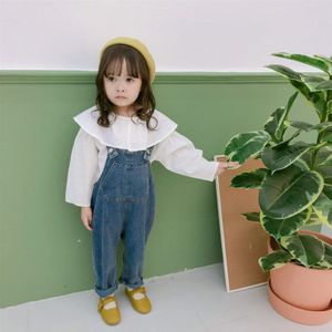 Ins Mode Jongens Meisjes Overalls Lente Herfst Denim Overalls Mode Kinderen Broek Overalls