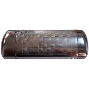 Mayitr 1Pc Hard Metal Aluminium Rooster Brillenkoker Capsule Flip Top Brillen Case Protector Voor Glazen Opslag Gereedschap