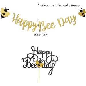 12pcs HoneyBee Cake Toppers Honeycomb Cake Decoration Paper Bee Confetti for Bee Theme Party Cake Decoration Supplies