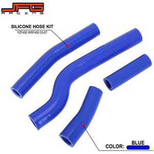 Motorcycle Silicone Radiator Koelvloeistof Slang Voor Yamaha YZF450 WRF450 YZ450F WR450F 2003 2004 2005 2006 2007 Crossmotor Yz Wr 450F