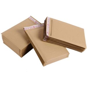 50Pcs Bubble Mailers Bruin Kraftpapier Bubble Envelop Mailing Zakken Express Verpakking Zak Business Supplies