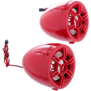 12V Motorfiets Audio Afstandsbediening Luidspreker Systeem Ondersteuning Sd/Usb/MP3/Fm Radio