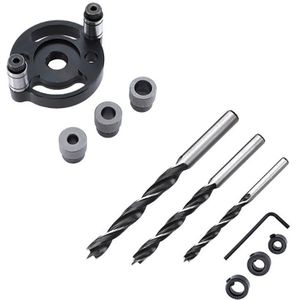Deuvel Maker Jig Kit, 8-gats Elektrische Boor Ronde Tool, 8/9