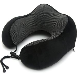 U-vormige Slapen Vliegtuig Kussen Cervicale Gezondheidszorg Beddengoed Traagschuim Nek Kussens Soft Travel Kussen Massage Nekkussen