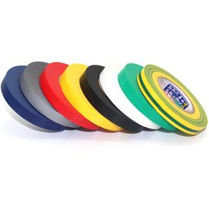 1 st 1 cm Breed Elektrische Tape Isolatie Tape Waterdichte PVC Elektrische tape 18 m Lange Hoge temperatuur Tape