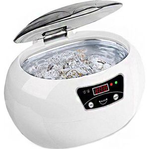 Mini Draagbare Ultrasone Reiniging Machine Automatische Glazen Horloge Prothese Scheermes Ultrasone Desinfectie Schoner Kleine Huishoudelijke
