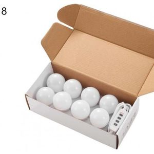 Zelfklevende Make Licht Uniform Licht 9 Niveaus Verstelbare Led Licht Voor Make-Up Spiegel Diy Led Vanity Spiegel Vullen lamp