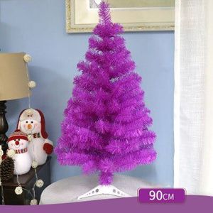 Strongwell Feestelijke Benodigdheden Decoratie Paars Kerstboom Home Decor Ornament Kinderen Jaar Pvc Boom