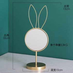 Eye Patroon Decoratieve Spiegels Nordic Multifunctionele Draagbare Afneembare Sieraden Trays Met Haken Woondecoratie Accessoires