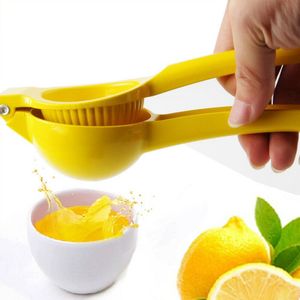 Citroen Juicer Press Tool Geel Citruspers Handpers Juicer Oranje Lime Squeezer Aluminium Verse Sap Gereedschappen