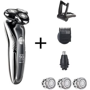 Heren Scheerapparaat Elektrisch Scheerapparaat Voor Mannen Machine Scheren Tondeuse Machine Multifunctionele 4 In 1 Scheermes Usb Opladen Epilator