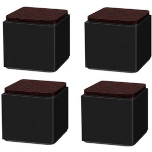 Bed Riser - Solid Staal - Bed Of Meubels Post - Creëert Een Extra 2 Inch Van Hoogte Of Opslag