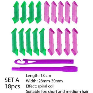 Diy Magic Hair Curler Draagbare 12 Stuks Kapsel Roller Sticks Duurzaam Gebruik Veiligheid Makeup Curling Hair Styling Tools
