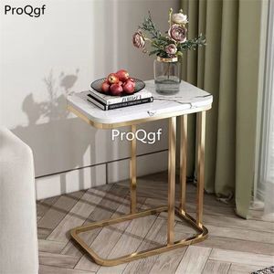 Prodgf 1 Set 58.5*50*30Cm Marmeren Bank Bijzettafel