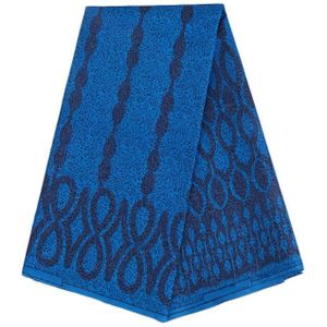 Afrikaanse Wax Geverfd Print Echte Dashiki Stof Textiel Voor Bazin Riche Ankara Vrouwen Party Jurk 6 Yard * 115 Cm