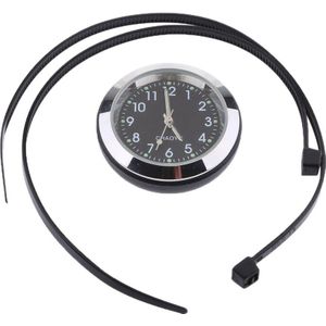 1 Stuk Klok Horloge Thermometer Hygrometer 7/8 Inch-1 Inch Universal Voor Motorfiets Stuur Mount Wijzerplaat