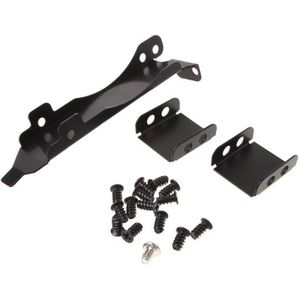 Dual Fan Rack Pci Slot Cover Bracket 80-90Mm Videokaart Koelventilator Gesp Black Metal