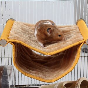 Klein Dier Zachte Bed Pet Hangmat Hamster Rat Cavia Kat Varken Huis Nest Pad Kooi