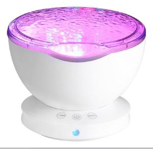 Baby Lichtgevende Speelgoed Nachtrust Light Star Sky Ocean Wave Muziekspeler Projector Lamp Baby Kids LED Slaap Sussen Lichten