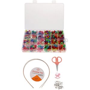 Multi-color Pop Kralen Speelgoed, art Ambachten Sieraden Maken Diy Speelgoed Voor Kinderen Meisjes (Ongeveer 500Pcs)