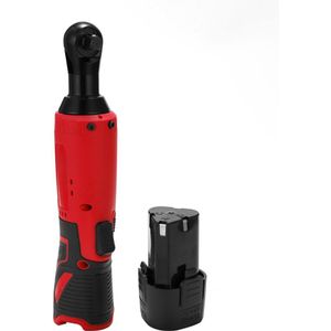 12V Lithium Batterij Oplaadbare Elektrische Wrench Multifunctionele Draadloze 3/8 Inch Ratelsleutel 90 Graden Power Tool Sleutels