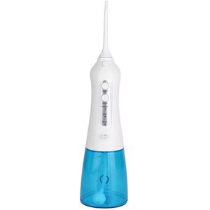 Draagbare Monddouche Water Flosser Oplaadbare Dentals Bleken 300Ml Draadloze Tanden Cleaner IPX7 Waterdicht Met 3 Modus