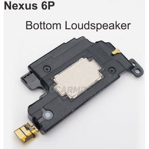 Aocarmo Top Oor Speaker Met Sticker Bodem Luidspreker Flex Kabel Voor Huawei Voor Google Nexus 6 P Vervanging
