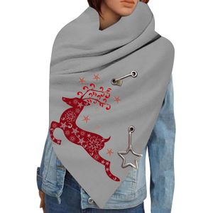 Femme Winter Deken Sjaal Mode Vrouwen Paisley Print Button Soft Wrap Casual Warme Sjaals Kwastje Wrap F5